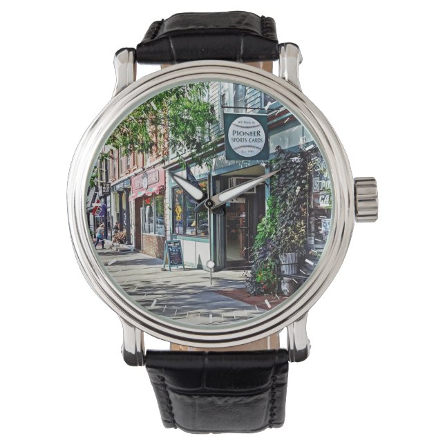 Cooperstown NY - Shops Along Main Street Watch (Front)