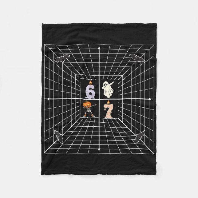 Coordinate 6 7 Funny Math Teacher Meme Science Hal Fleece Blanket (Front)