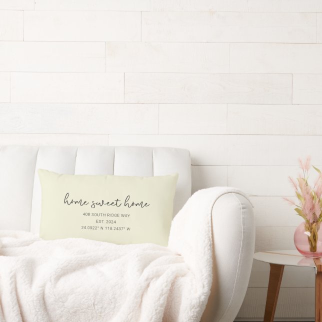 Coordinates Farmhouse new home housewarming Throw Lumbar Pillow (Couch)