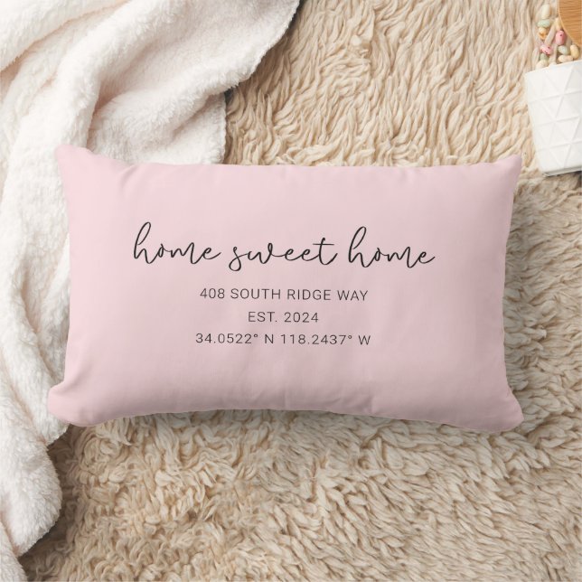 Coordinates Farmhouse new home housewarming Throw Lumbar Pillow (Blanket)