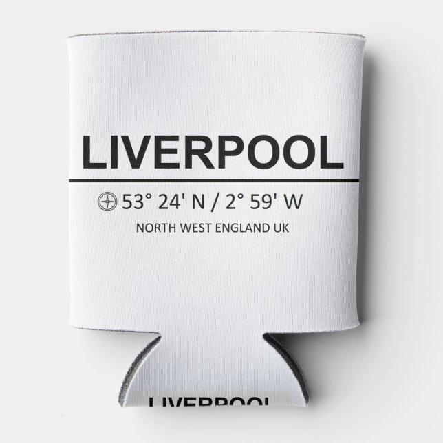 Coordinates Liverpool Can Cooler (Front)