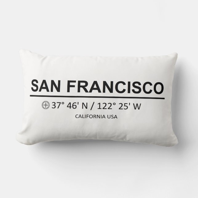 Coordinates San Francisco Lumbar Pillow (Front)