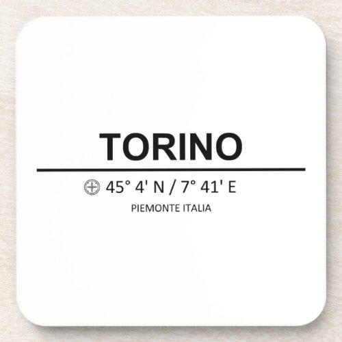 Coordinates Torino Beverage Coaster