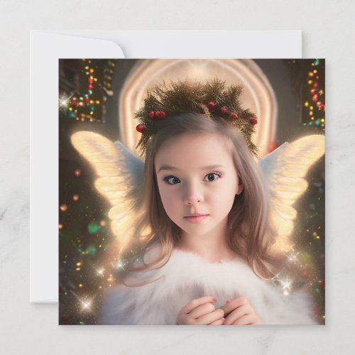 Coordinating Little Angel Flat Note Cards