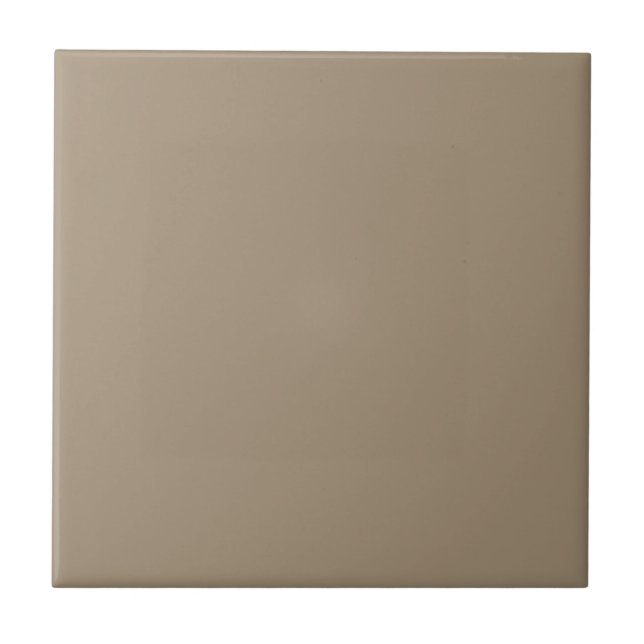 Coordinating Tan Ceramic Tile (Front)