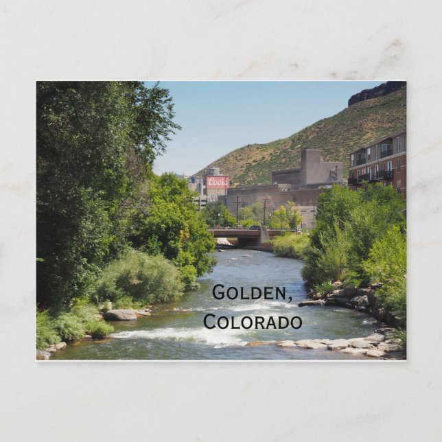 Coors Brewery in Golden, Colorado Postcard (Front)