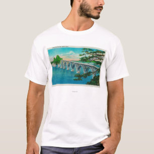 Coos Bay Bridge in North Bend, Oregon T-Shirt