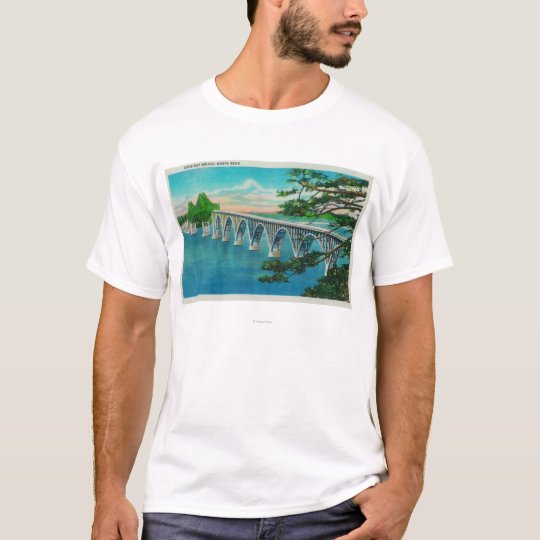 Coos Bay Bridge in North Bend, Oregon T-Shirt