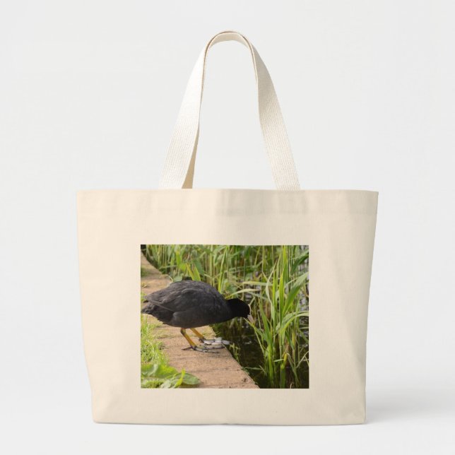 Coot Large Tote Bag (Front)