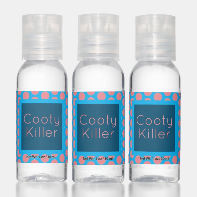 Cooty Killer Cute Polka Dots Hand Sanitizer (Set)