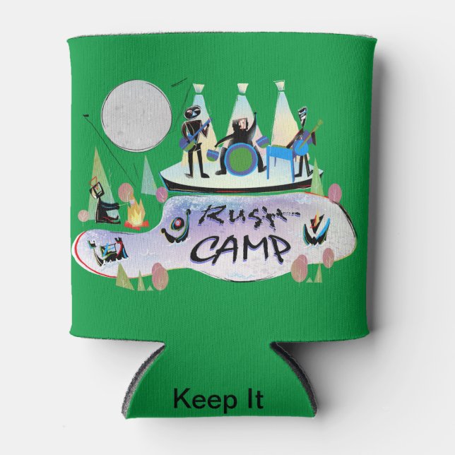 Coozie RushCamp! (Front)