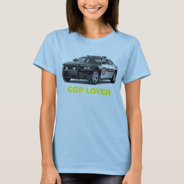 Cop Lover T-Shirt (Front)
