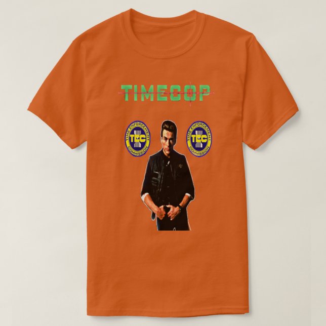 Cop Of The Future T-Shirt (Design Front)