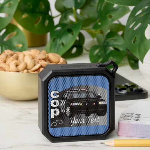 Cop Personalized Police Officer Bluetooth Speaker