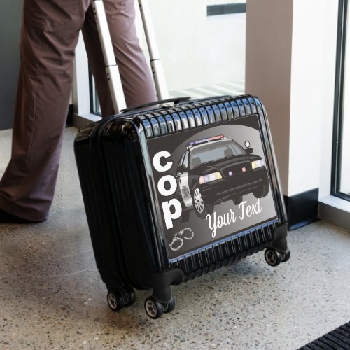 Cop Personalized Police Officer Luggage