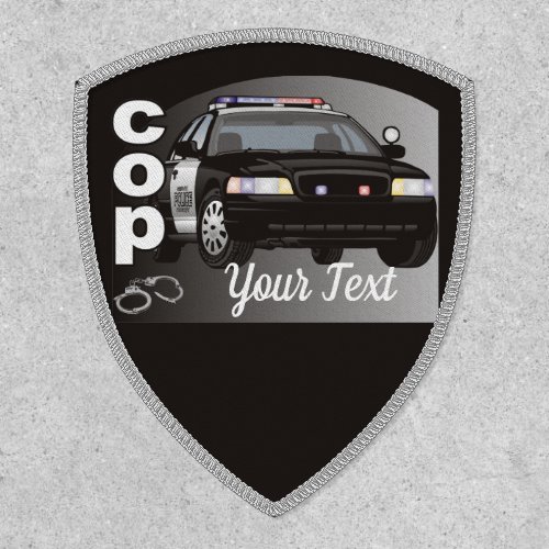Cop Personalized Police Officer Patch