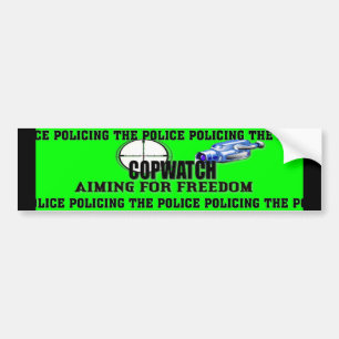 COP WATCH BUMPER STICKER