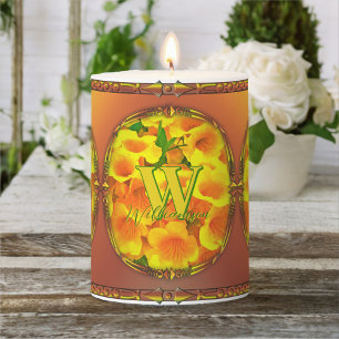 Copa de Oro Pillar Candle