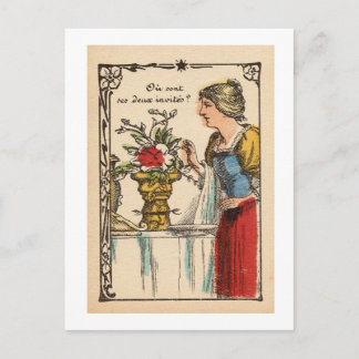 Copa de Rubin II / Rubin´s vase II Postcard