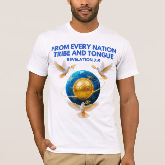 Copa mundial 2026 - Fútbol Cristiano y Unidad Glob T-Shirt