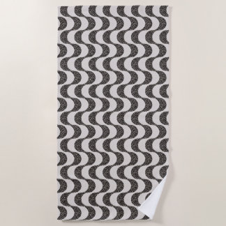 Copacabana Beach Rio de Janeiro Portuguese Tile Towel