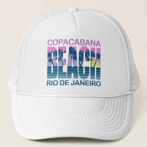 Copacabana Beach Trucker Hat