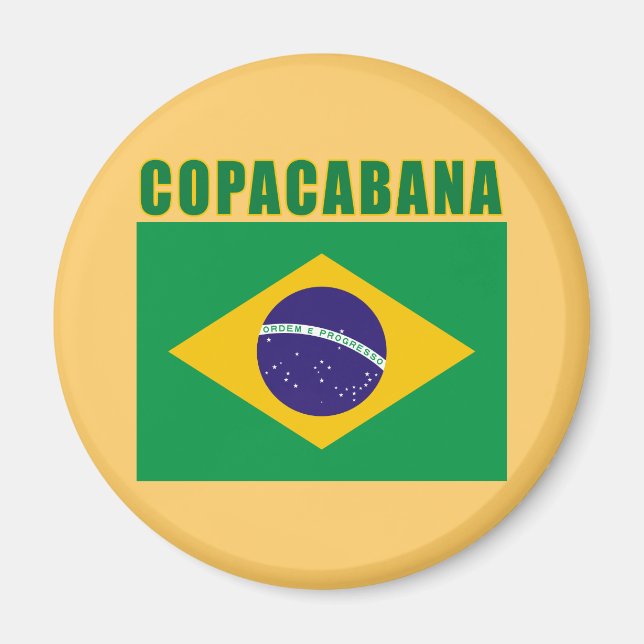 COPACABANA Beach Tshirts, Gifts Magnet (Front)