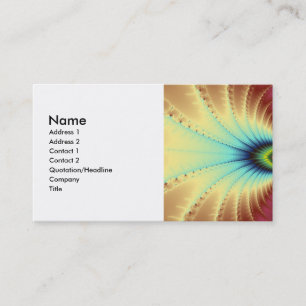 Copacabana Fractal Business Card
