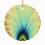 Copacabana Fractal Ceramic Ornament