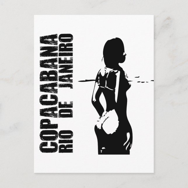 Copacabana, Rio de Janeiro Postcard (Front)