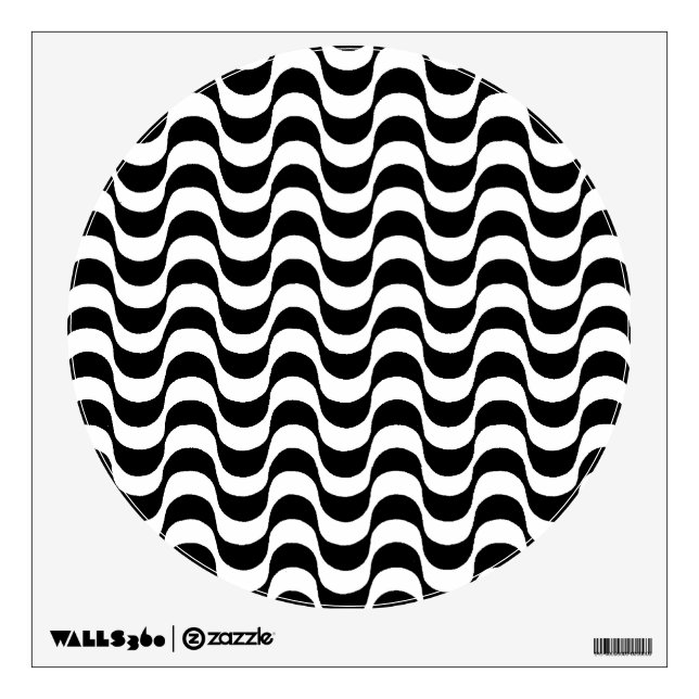 Copacabana RJ sidewalk for walls Wall Decal (Front)