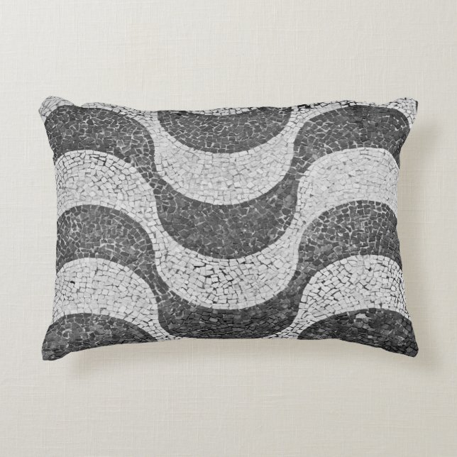 Copacabana Sidewalk Accent Pillow (Front)