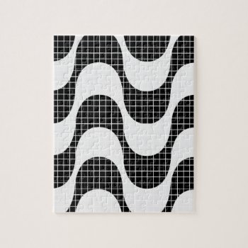 Copacabana Waves Jigsaw Puzzle by escapefromreality at Zazzle