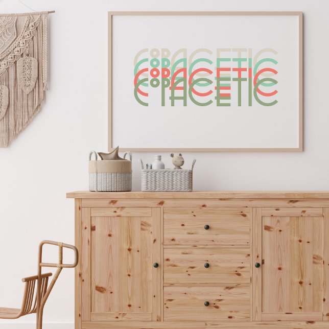 Copacetic Retro 1920s Typography, Colors Poster (Creator Uploaded)