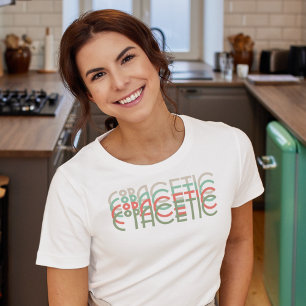 Copacetic Retro 1920s Typography, Colors T-Shirt