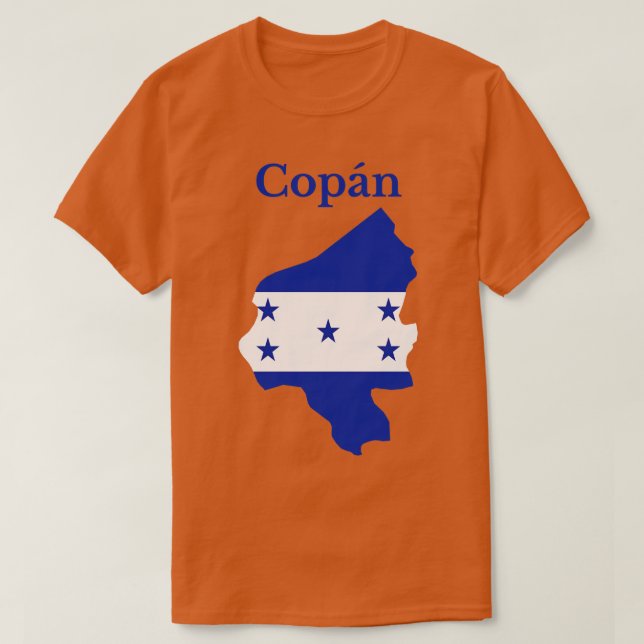 Copan Department Honduras T-Shirt (Design Front)