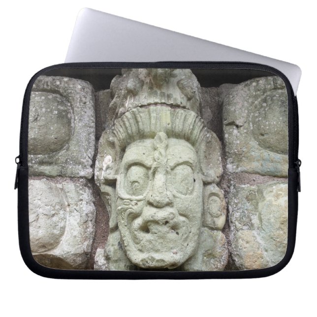 copán face laptop sleeve (Front)