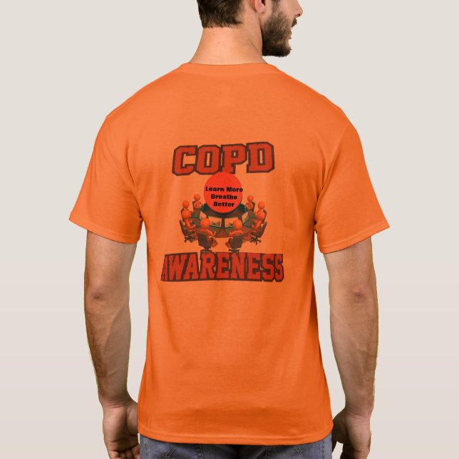 COPD AWARENESS 2020 T-Shirt (Back)
