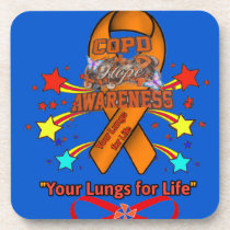 COPD AWARENESS 2023 BEVERAGE COASTER