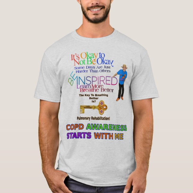 COPD AWARENESS 2024 T-Shirt (Front)