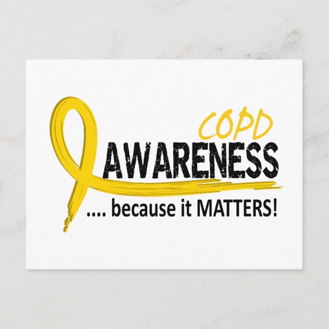 COPD Awareness 2 Postcard (Front)