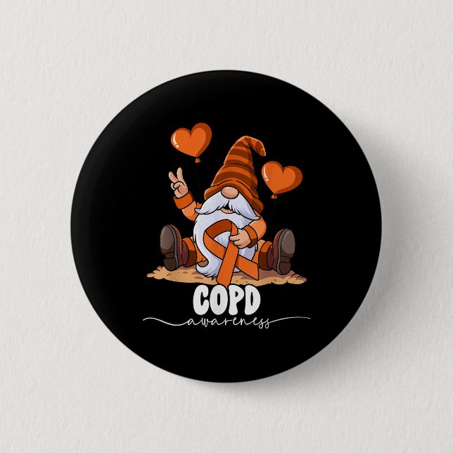 Copd Awareness  Button (Front)
