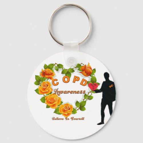 COPD AWARENESS KEYCHAIN