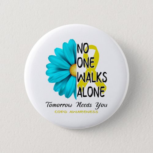 COPD Awareness Month Ribbon Gifts Button