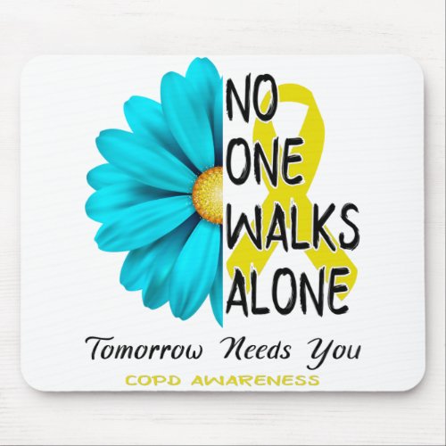 COPD Awareness Month Ribbon Gifts Mouse Pad