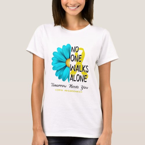 COPD Awareness Month Ribbon Gifts T_Shirt