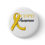 COPD Awareness Ribbon (gold ribbon)