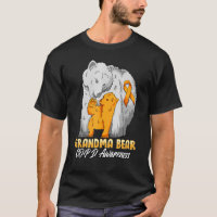 Copd Child Awareness Grandma Bear Support Ribbon