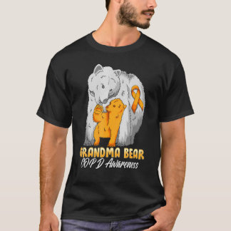Copd Child Awareness Grandma Bear Support Ribbon T-Shirt