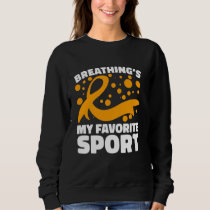 COPD Fighter COPD Support Squad Lung Disease Aware Sweatshirt